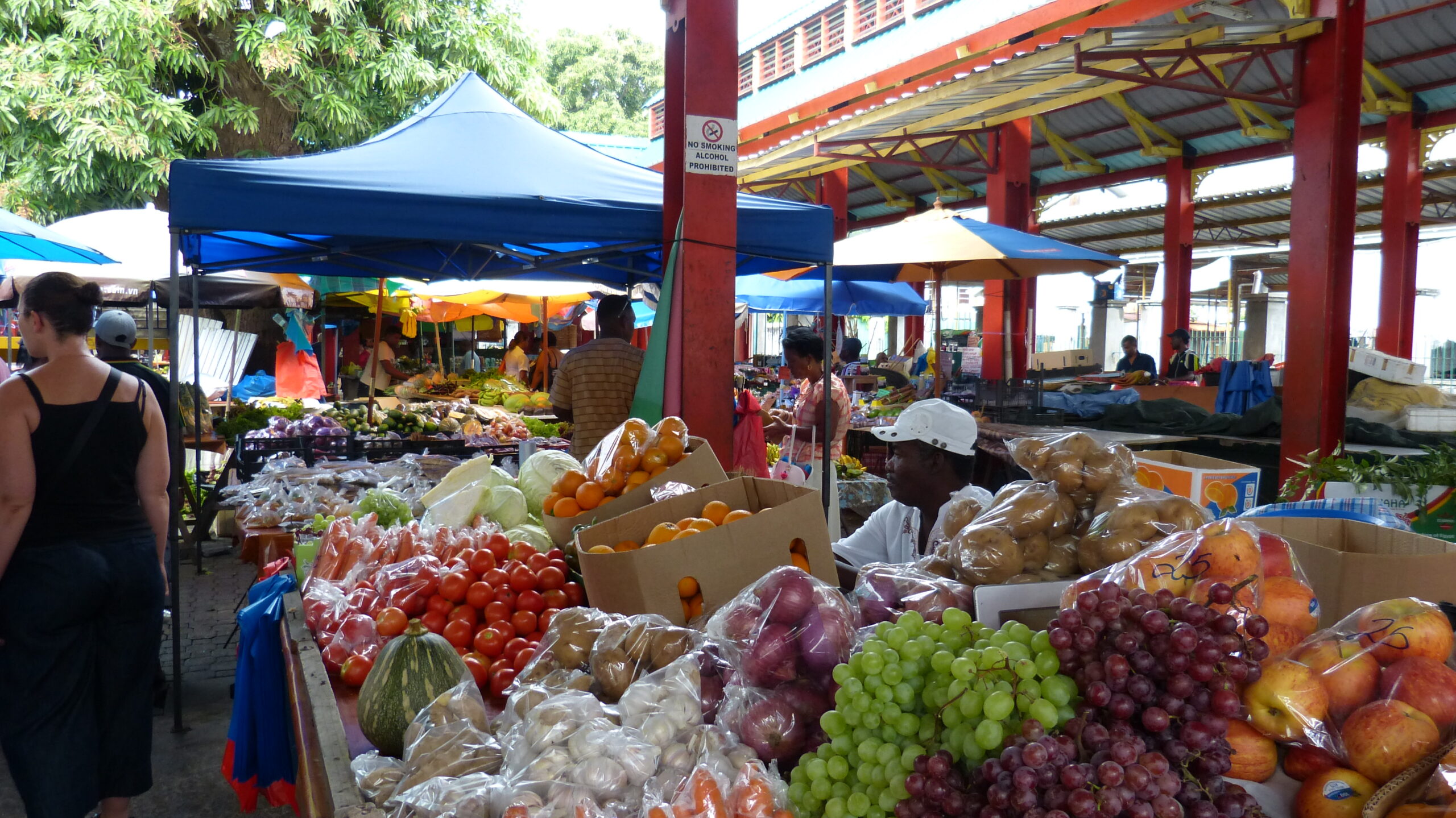 Markttreiben in Victoria